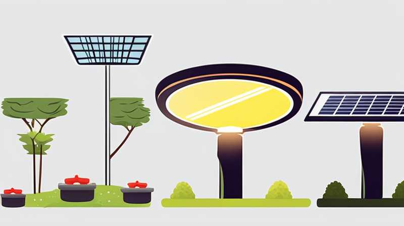 How to choose the wattage of solar garden lights