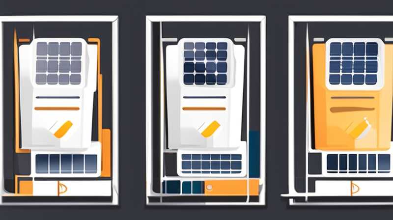 How to connect the external wall mounted solar lights