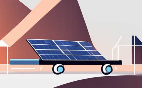 How to connect the solar panels of the bed car