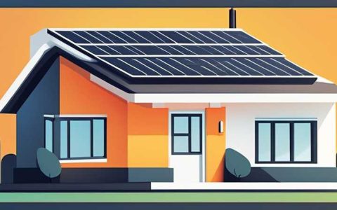 How many watts of solar energy is needed for home use?