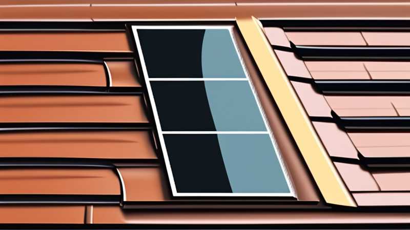 How to install solar energy on color steel tile roof