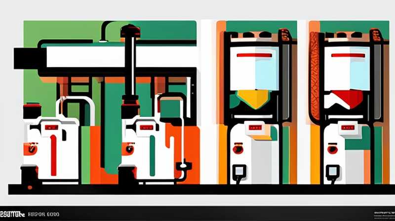 Cómo abrir la válvula exterior del tanque de almacenamiento de energía.