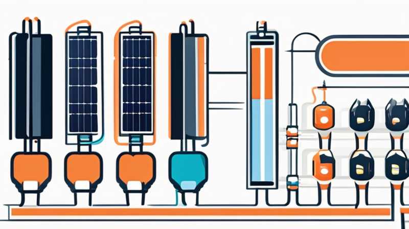 How to add capacitors to solar panels