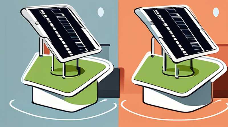 How to connect 4 wires of solar light