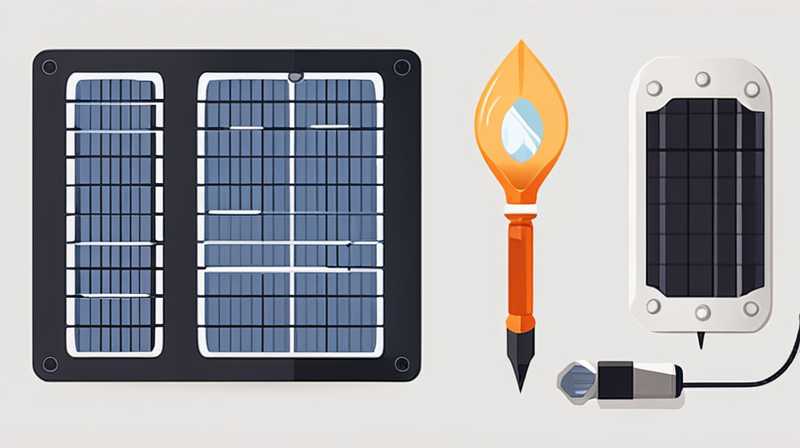 How to disassemble and repair solar lights