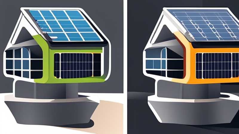 How to install a solar sewage outlet