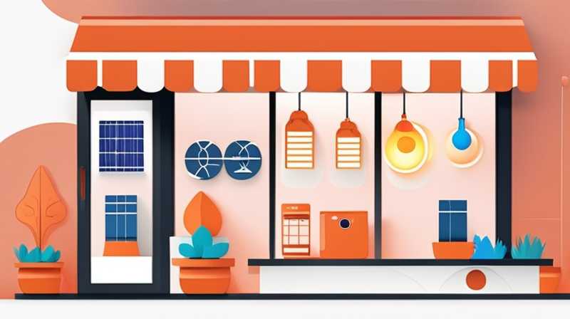 What stores sell solar lights?