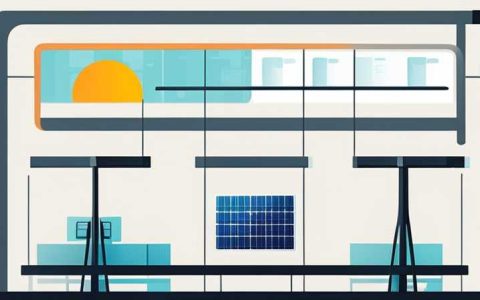 How do solar panels power street lights?