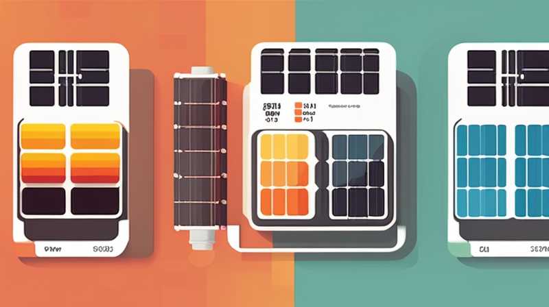 How many degrees of solar power per hour