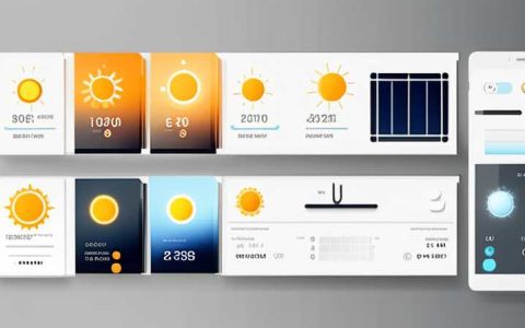 What does the solar power display show?