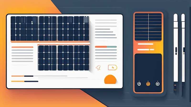 How to write a solar panel report