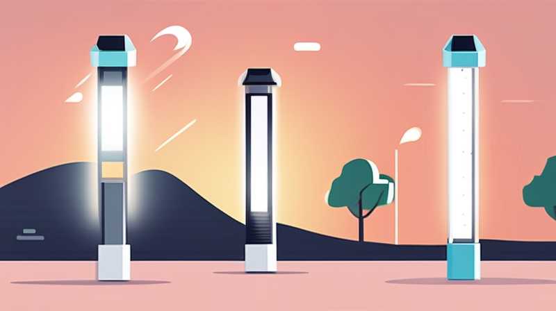 How long is the battery life of solar street lights