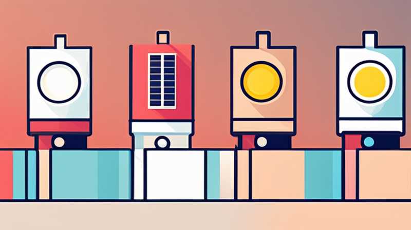 What material makes solar lights brighter?