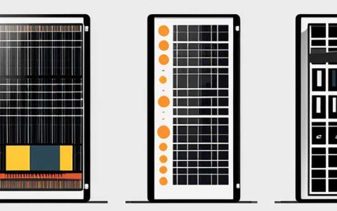 How to divide the solar sensor into two cores