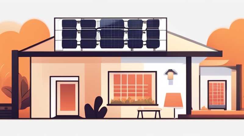 How to use solar lights to generate household electricity