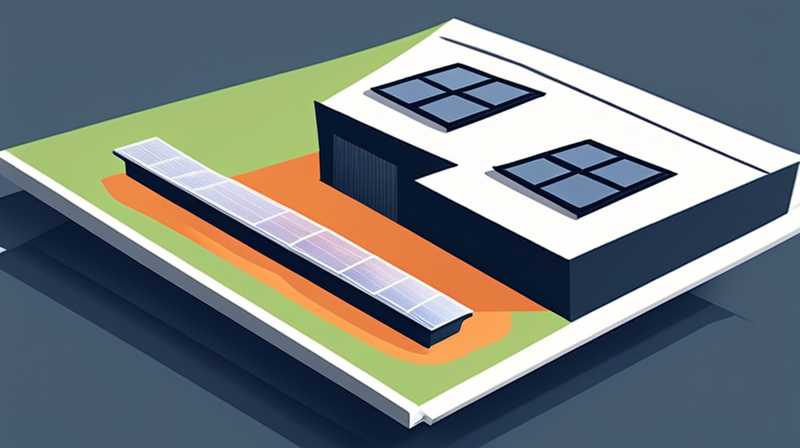 What is the purpose of installing solar energy in buildings?