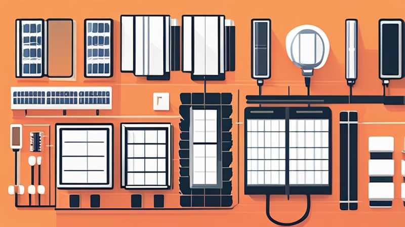 How many watts does a wall mounted solar panel have?