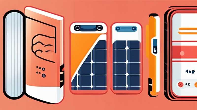 How to use solar panel power bank