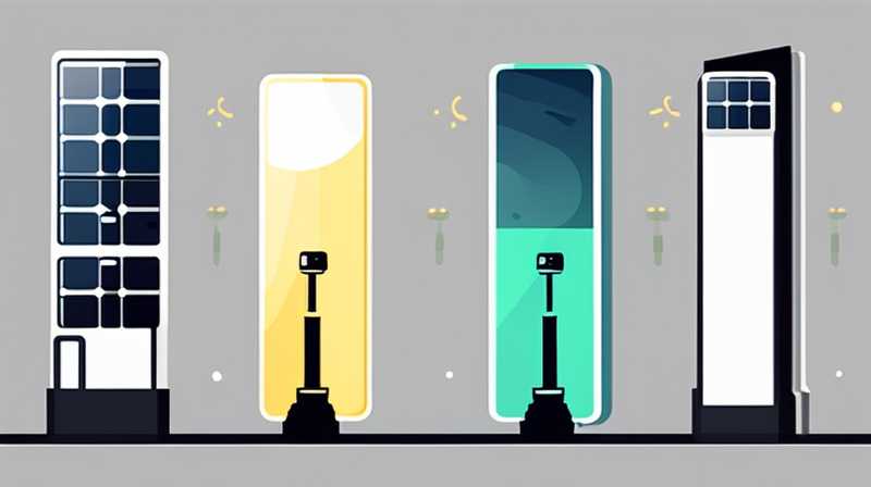 How much does a solar light pole cost