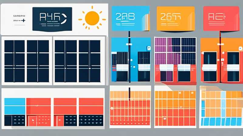 How many solar panels can produce 220v