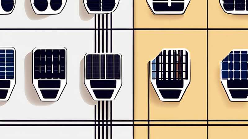 How do solar LED lighting street lights store electricity?