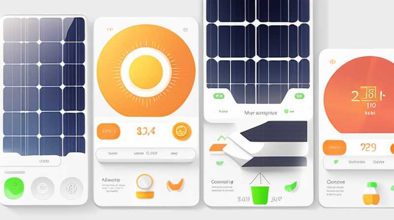 How much does one watt of solar energy auxiliary materials cost?