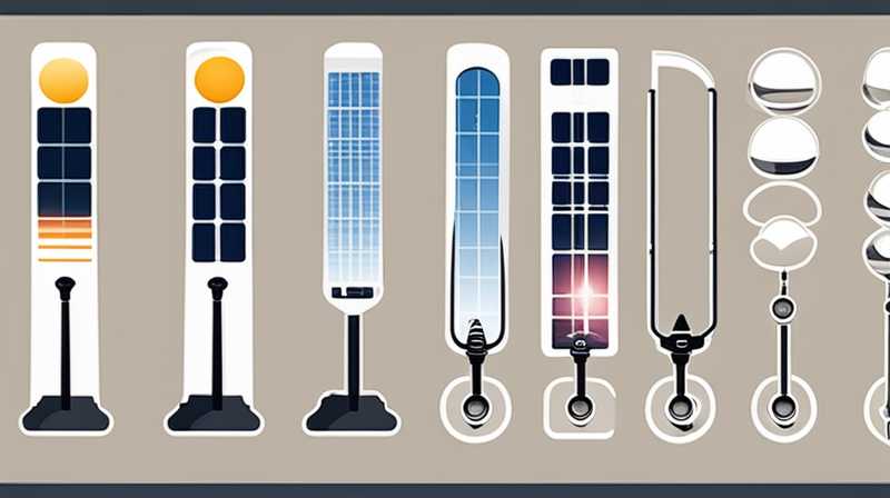 How to measure the current of solar street lights