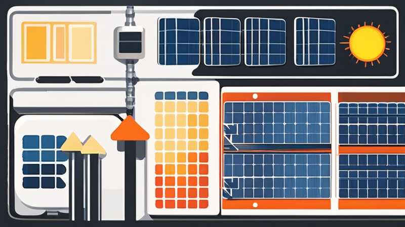 How to determine the solar panel laying area