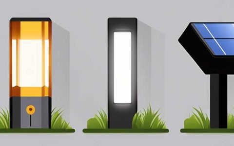 How to install solar light strips in a small yard