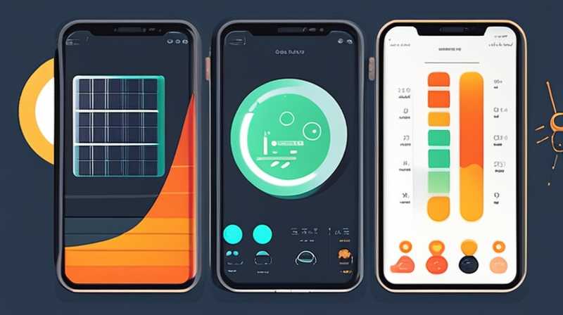 How to check the solar energy capacity?