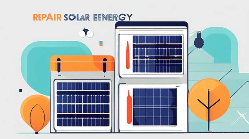 How to repair solar energy video tutorial