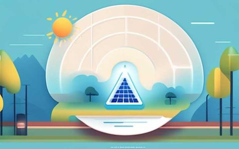 Why does the solar powered blue light work?