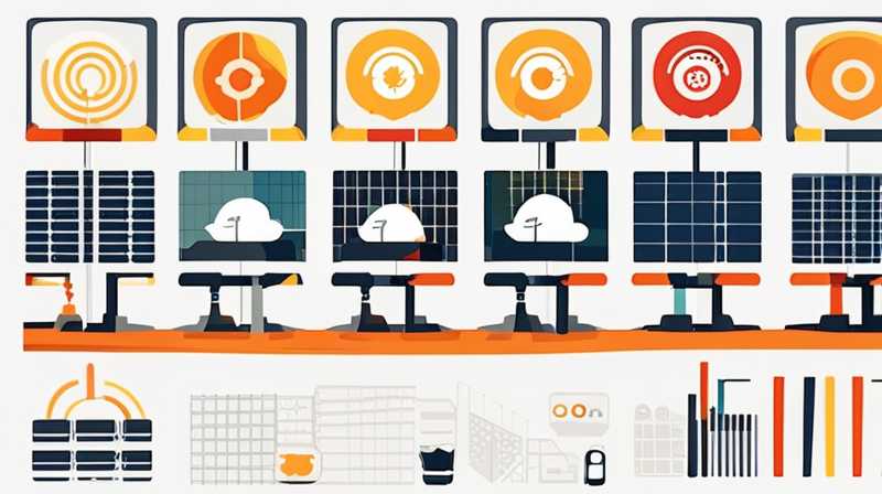How to connect solar sensor to network cable