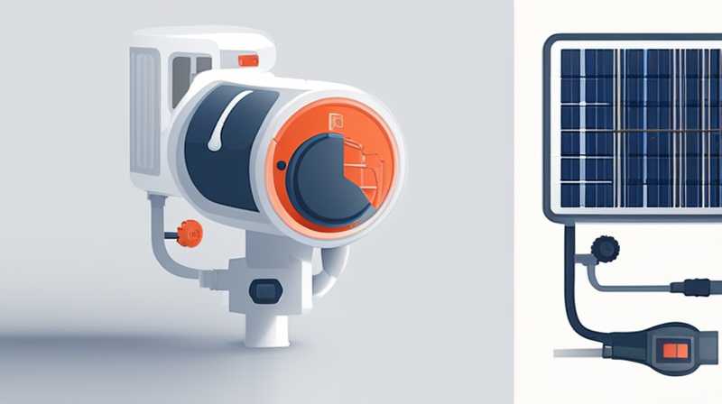 How to convert solar tube into air pump
