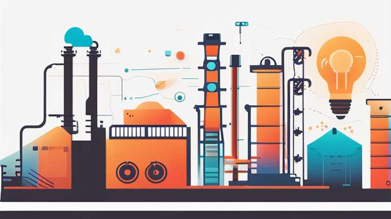 ¿Cuáles son las industrias centrales de almacenamiento de energía?