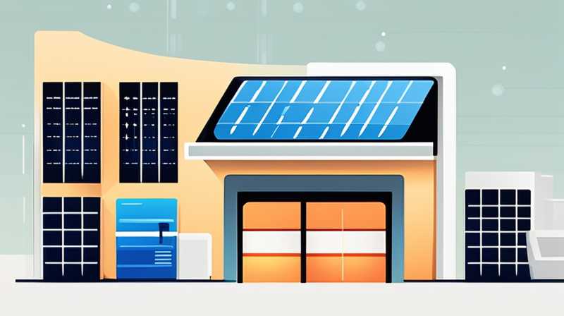 What solar energy is used for building decoration