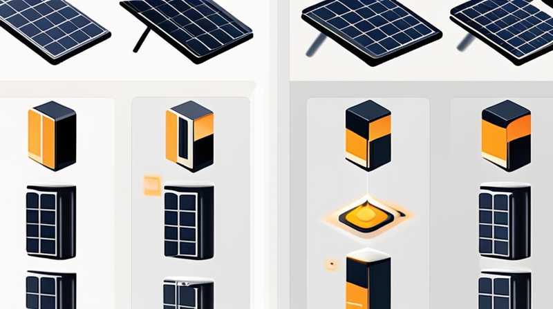 How to install solar charging battery