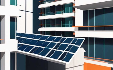 What solar energy can be installed in high-rise buildings?
