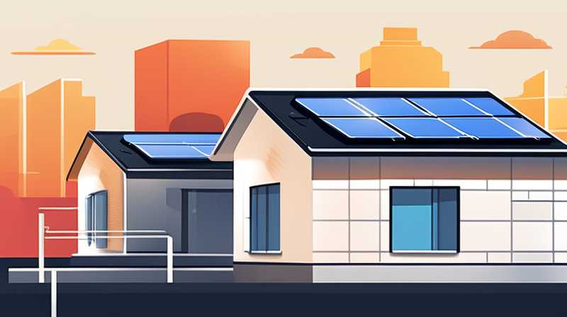 What is the principle of rooftop solar photovoltaic power generation?