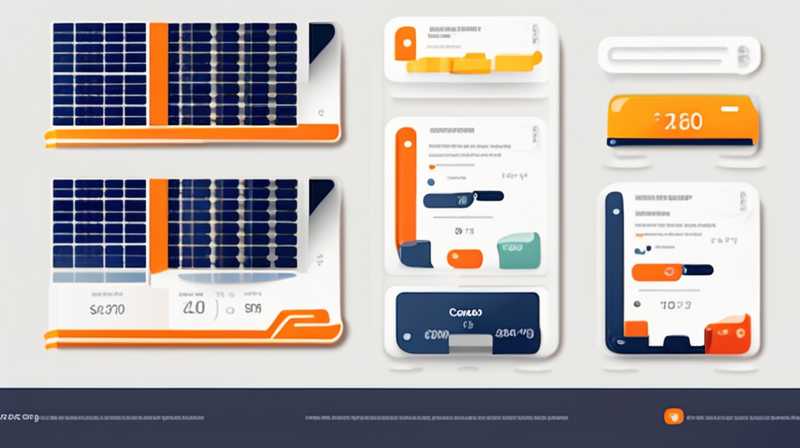 How much does a box of solar panels cost?