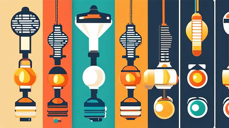 What type of solar lamp beads are brighter