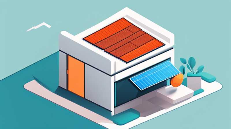 How to dismantle the rooftop solar panel