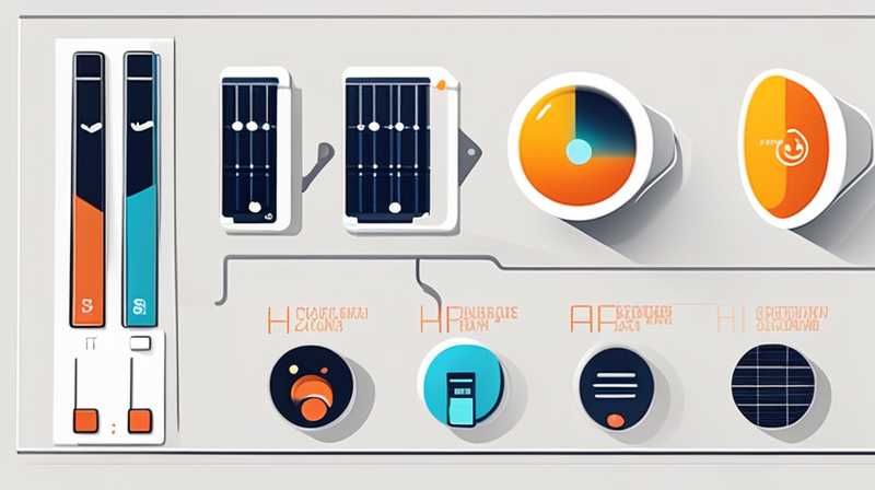 What does the solar controller display HH mean?