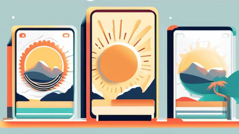 When is the sun shining directly?