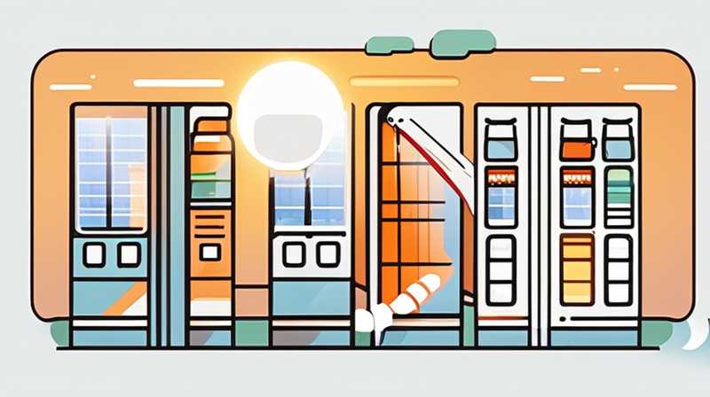 How to set up solar power saving function