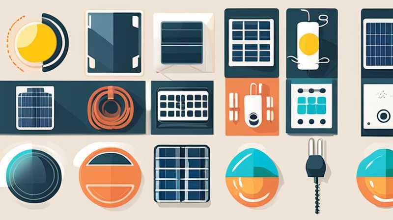 What material is good for solar plugs?