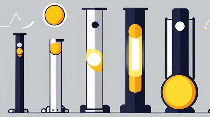 How to connect solar lights to pillars