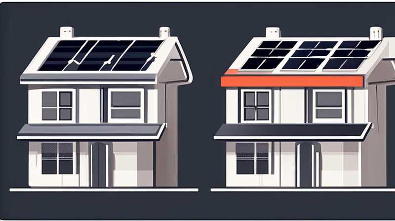 How to fix solar panels on the roof