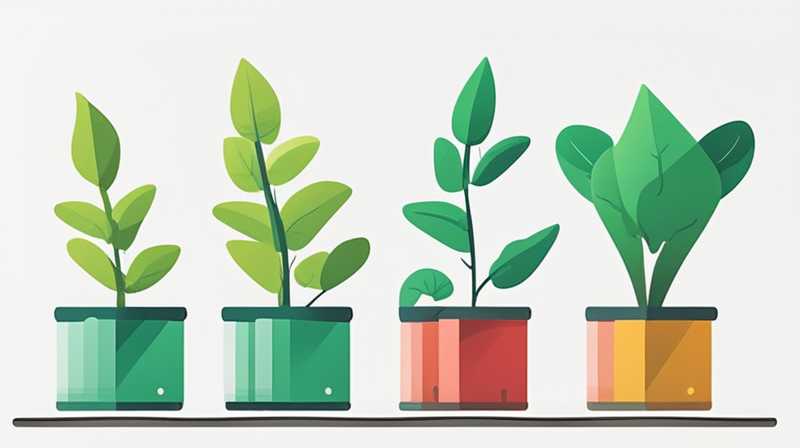 ¿Qué materiales de almacenamiento de energía son las plantas?