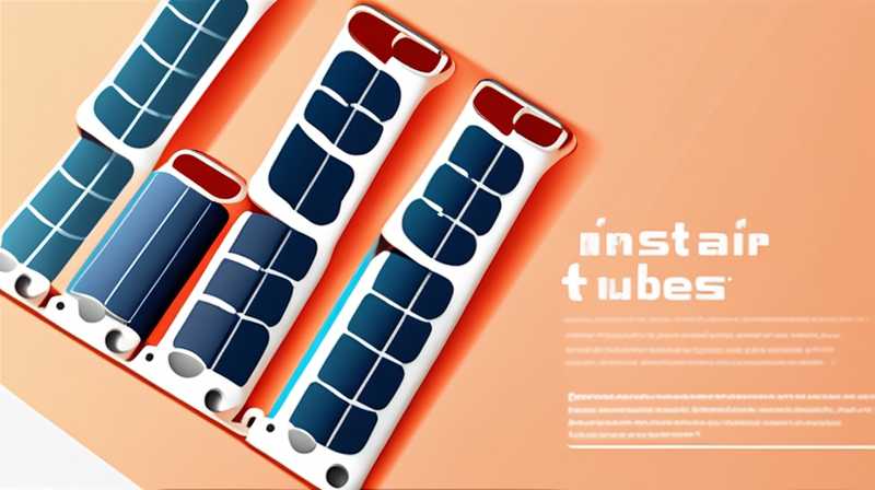 How to disassemble and install solar tubes